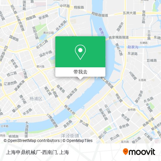 上海申鼎机械厂-西南门地图