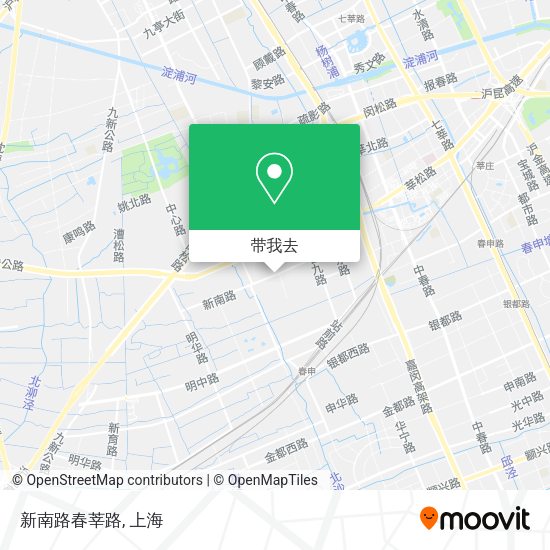 新南路春莘路地图