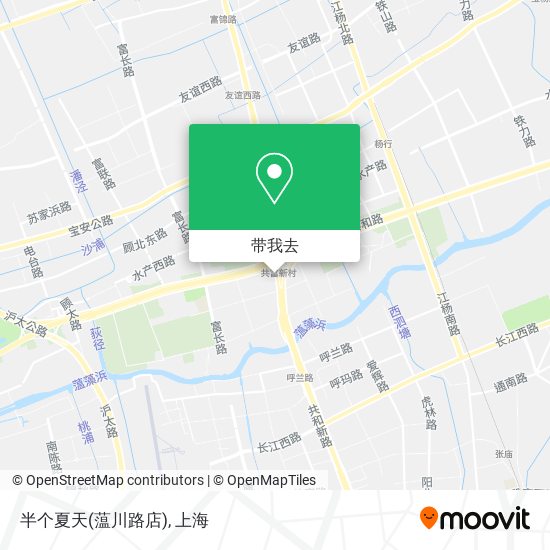 半个夏天(蕰川路店)地图