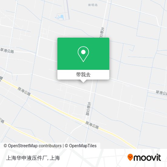 上海华申液压件厂地图