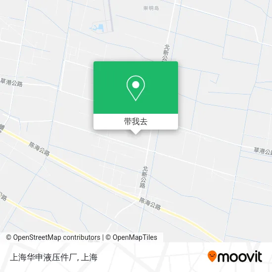上海华申液压件厂地图