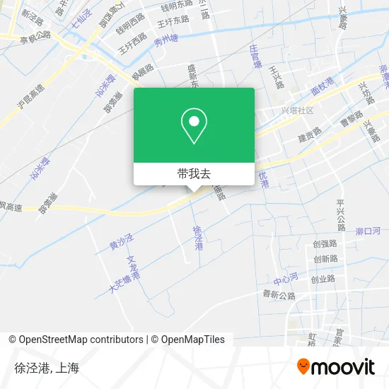 徐泾港地图