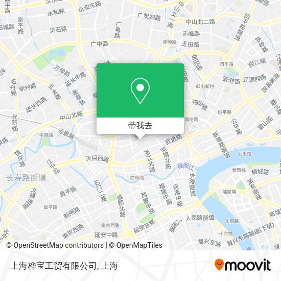 上海桦宝工贸有限公司地图