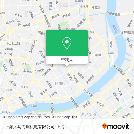 上海大马刀锯机电有限公司地图