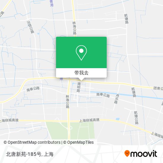 北唐新苑-185号地图