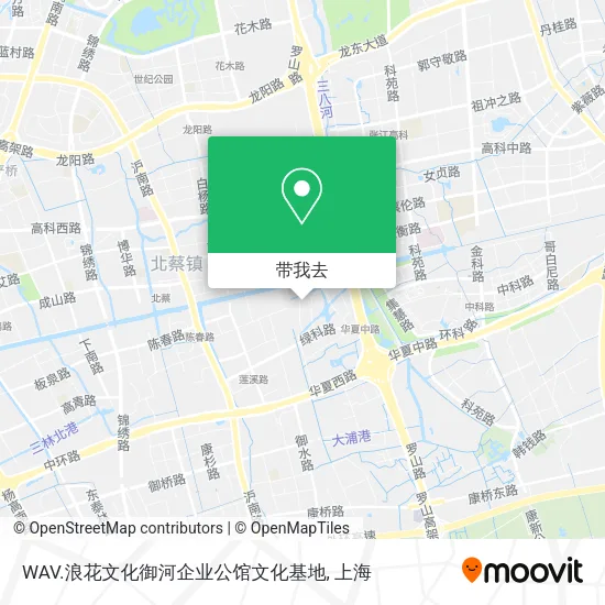 WAV.浪花文化御河企业公馆文化基地地图