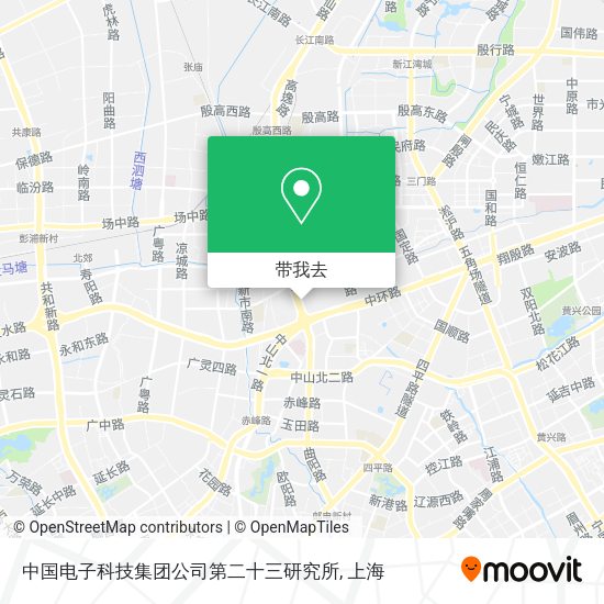 中国电子科技集团公司第二十三研究所地图