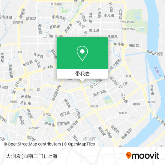 大润发(西南三门)地图