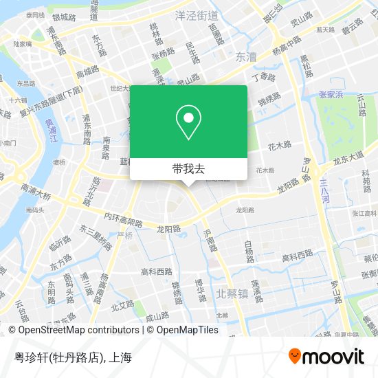 粤珍轩(牡丹路店)地图