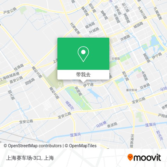 上海赛车场-3口地图