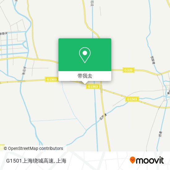 G1501上海绕城高速地图