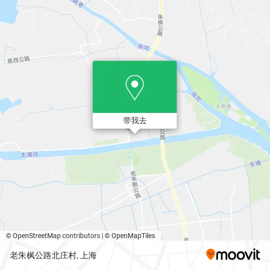 老朱枫公路北庄村地图