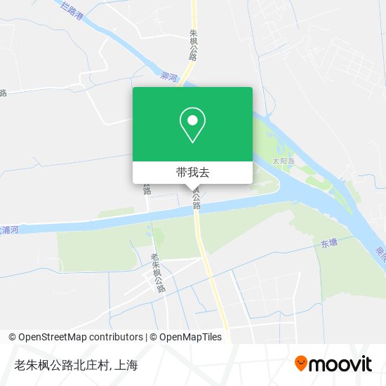 老朱枫公路北庄村地图