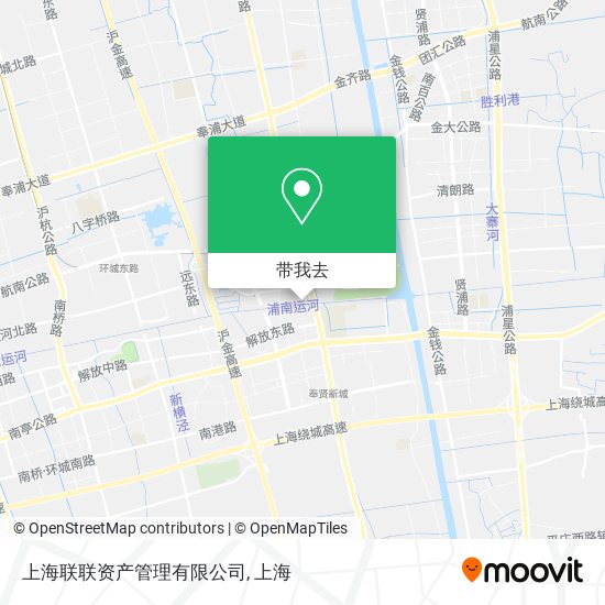 上海联联资产管理有限公司地图