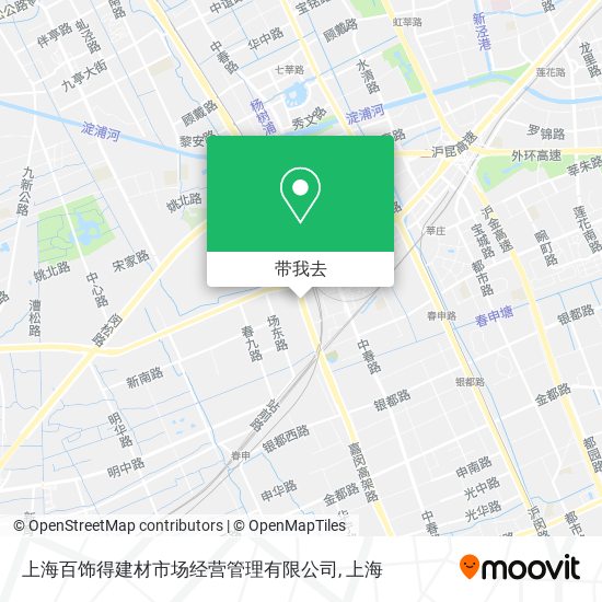 上海百饰得建材市场经营管理有限公司地图
