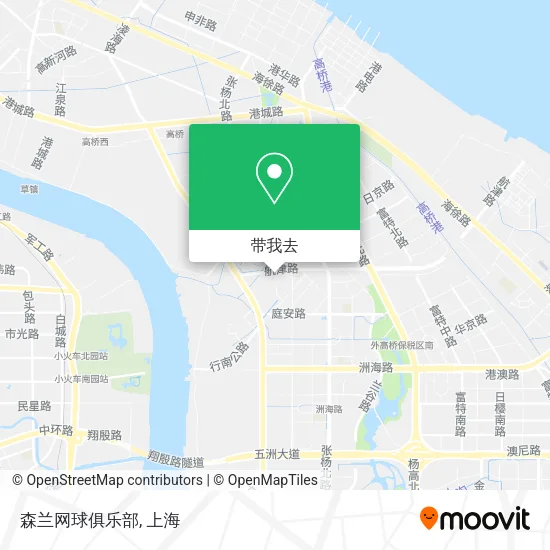 森兰网球俱乐部地图