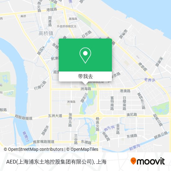 AED(上海浦东土地控股集团有限公司)地图