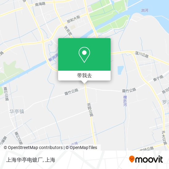 上海华亭电镀厂地图