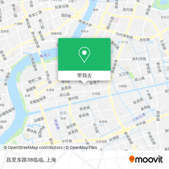 昌里东路38临临地图