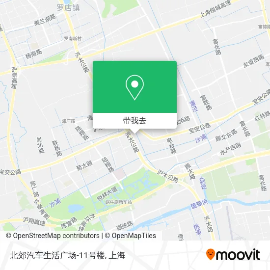 北郊汽车生活广场-11号楼地图