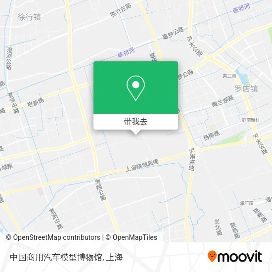 中国商用汽车模型博物馆地图