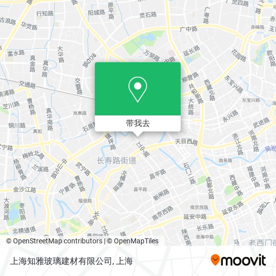 上海知雅玻璃建材有限公司地图