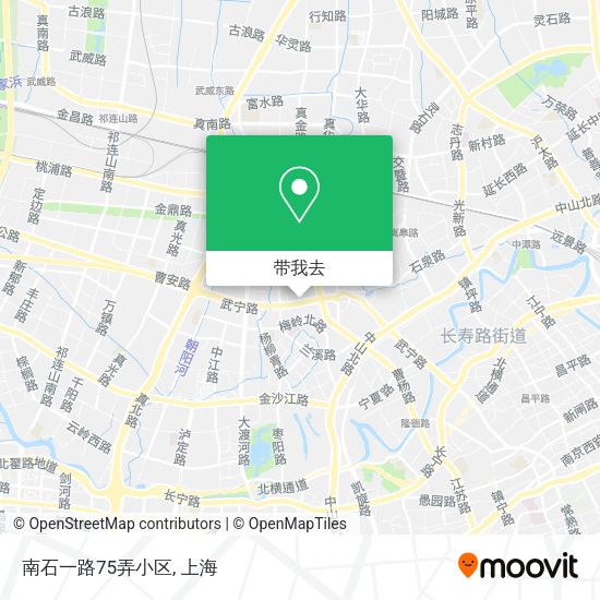 南石一路75弄小区地图