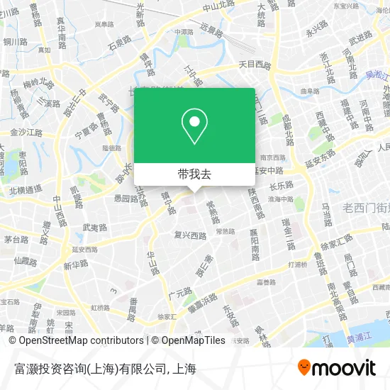 富灏投资咨询(上海)有限公司地图