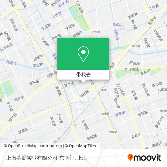 上海莘沥实业有限公司-东南门地图