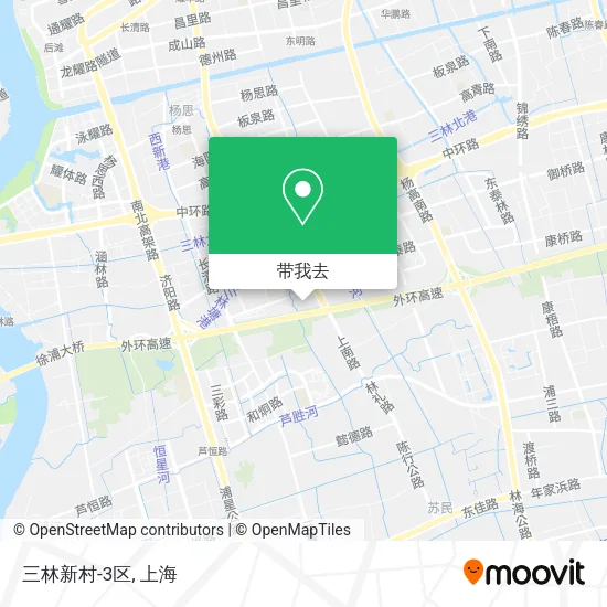 三林新村-3区地图