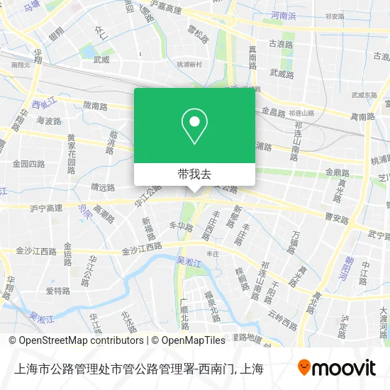 上海市公路管理处市管公路管理署-西南门地图