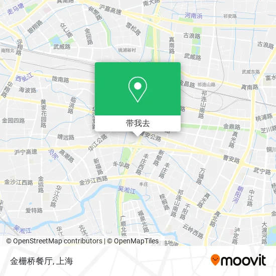 金栅桥餐厅地图