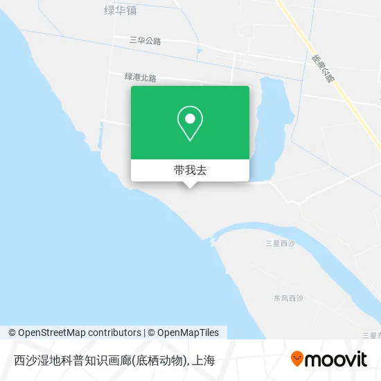 西沙湿地科普知识画廊(底栖动物)地图