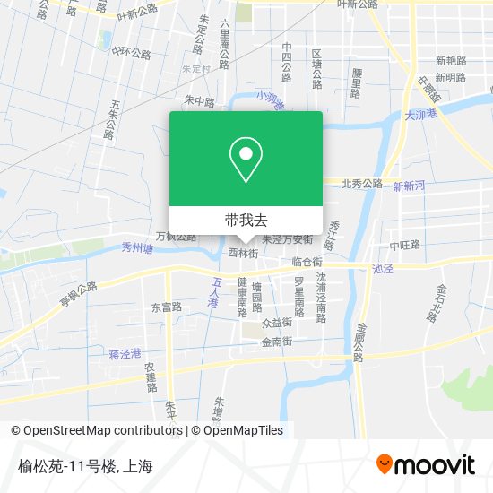 榆松苑-11号楼地图