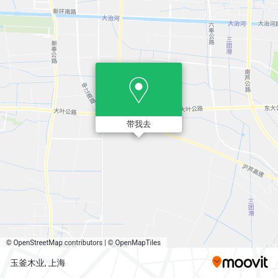 玉釜木业地图