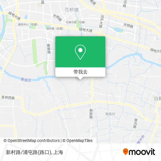新村路/浦屯路(路口)地图