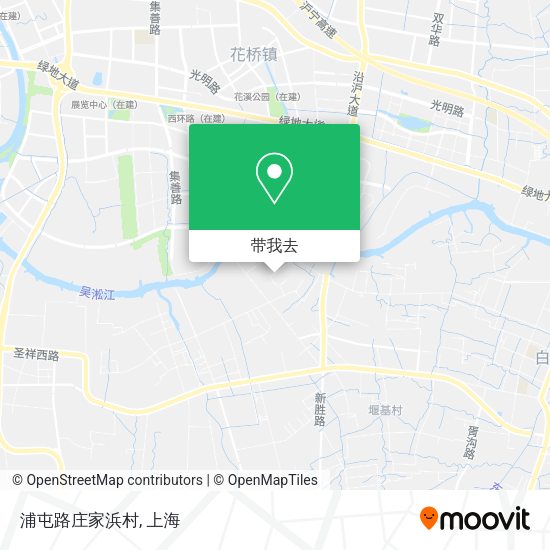浦屯路庄家浜村地图