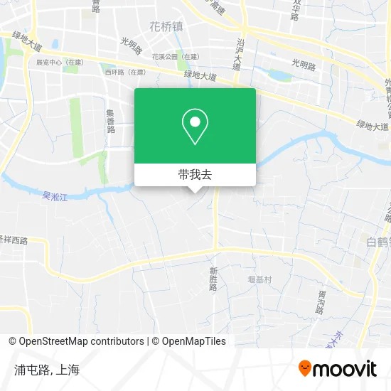 浦屯路地图