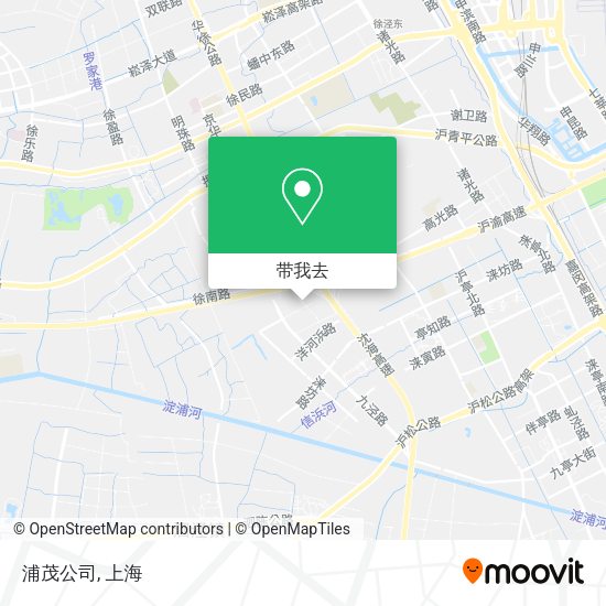 浦茂公司地图
