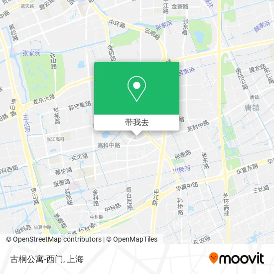 古桐公寓-西门地图