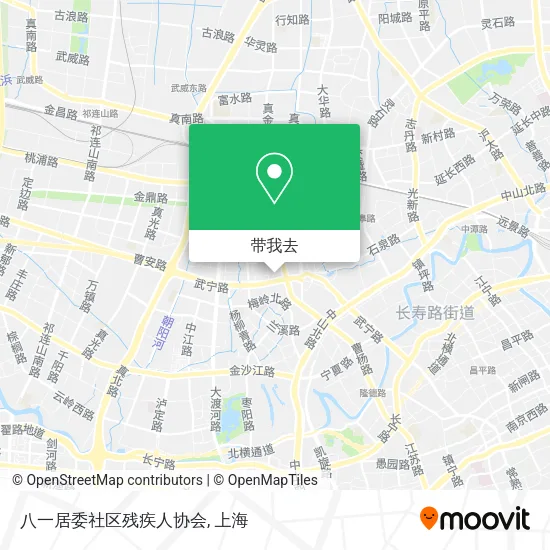 八一居委社区残疾人协会地图