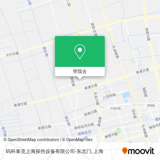 码科泰克上海探伤设备有限公司-东北门地图