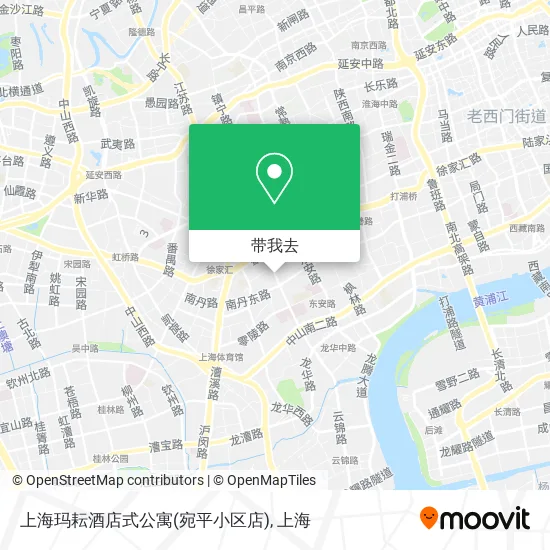 上海玛耘酒店式公寓(宛平小区店)地图