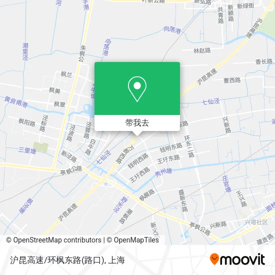 沪昆高速/环枫东路(路口)地图