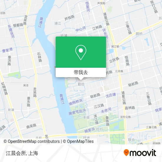 江晨会所地图