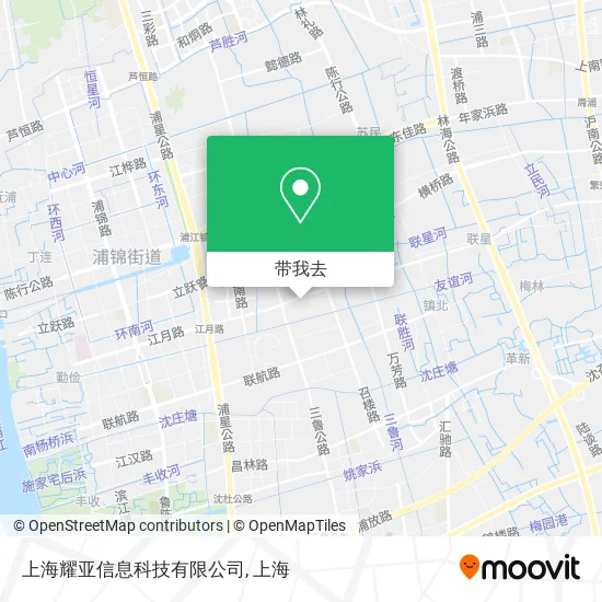 上海耀亚信息科技有限公司地图
