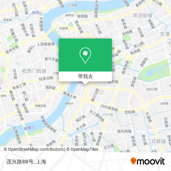 茂兴路88号地图