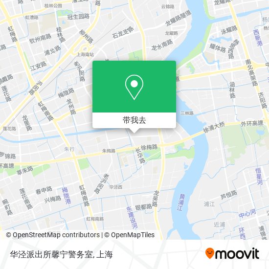 华泾派出所馨宁警务室地图