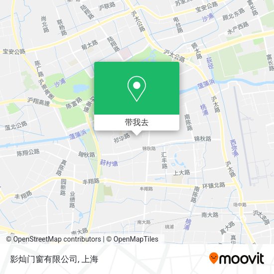 影灿门窗有限公司地图