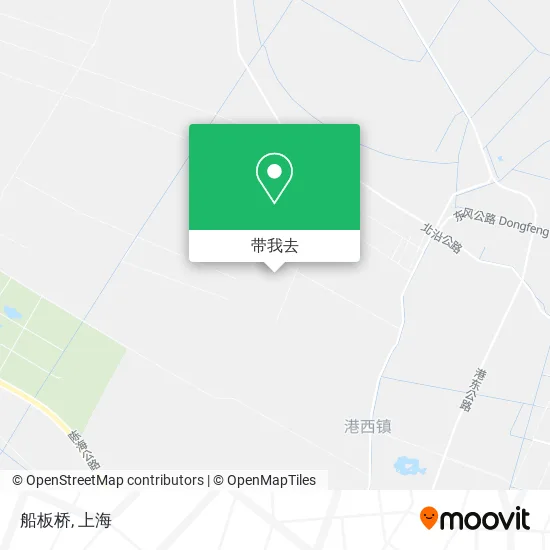 船板桥地图